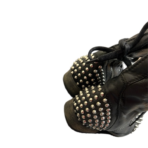Steve Madden Studded Combat Boots - Picture 4 of 5
